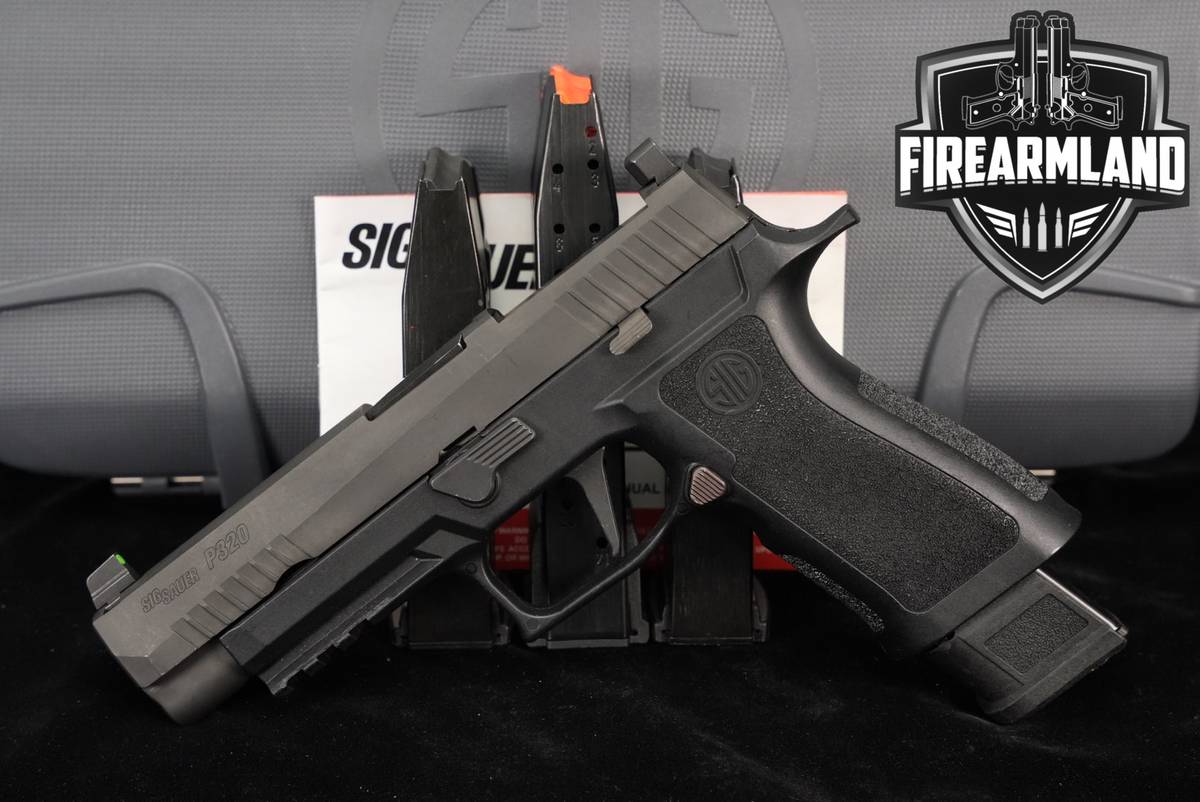 Sig Sauer P320 XFULL X-Series 9mm Optics-Ready P 320 +4 MAGS & ORIG CASE
