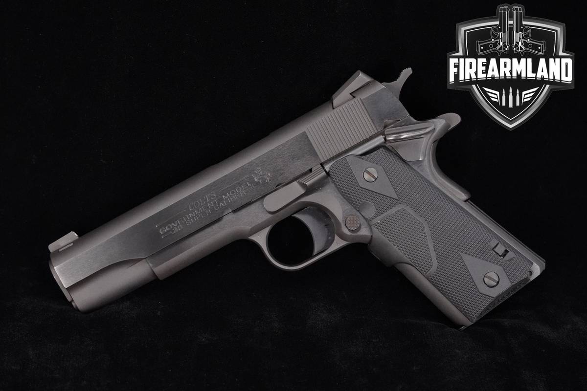 1 OF 300 TALO Colt Government Model 1911 Super Night Sight 38 Super 5" Colt