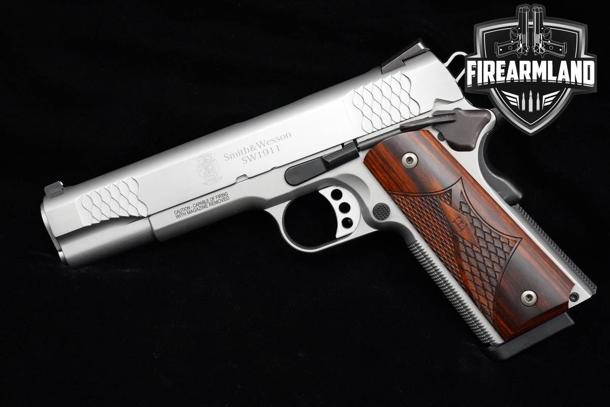 Smith & Wesson (S&W) SW1911 E-Series 45 ACP 1911 S&W-SW1911 +ORIG CASE
