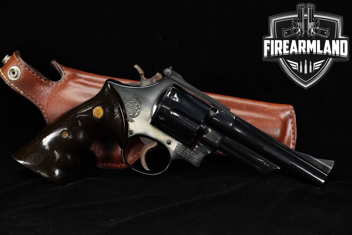 1969-1972 Smith & Wesson Model 27-2 S&W 357 Magnum 5" High Polish Blued