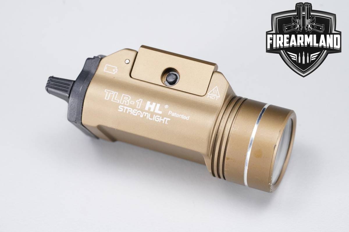 Streamlight TLR-1 HL 1000 Lumens FDE Weapon Light