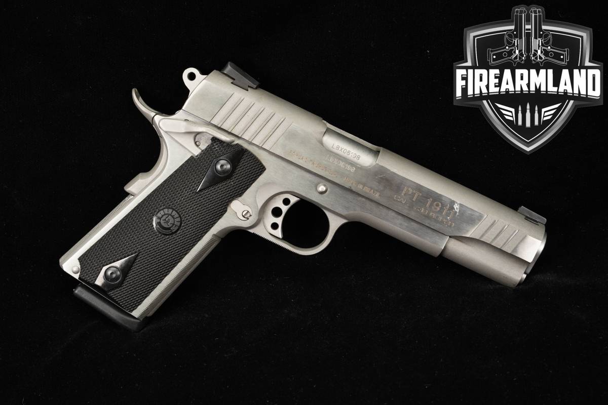 Taurus PT 1911 38 Super 5" Stainless PT1911