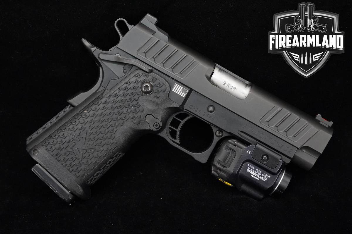Staccato (STI) C2 9mm 3.9" Black DLC Staccato C2 MATCH 1911-2011 +ORIG CASE