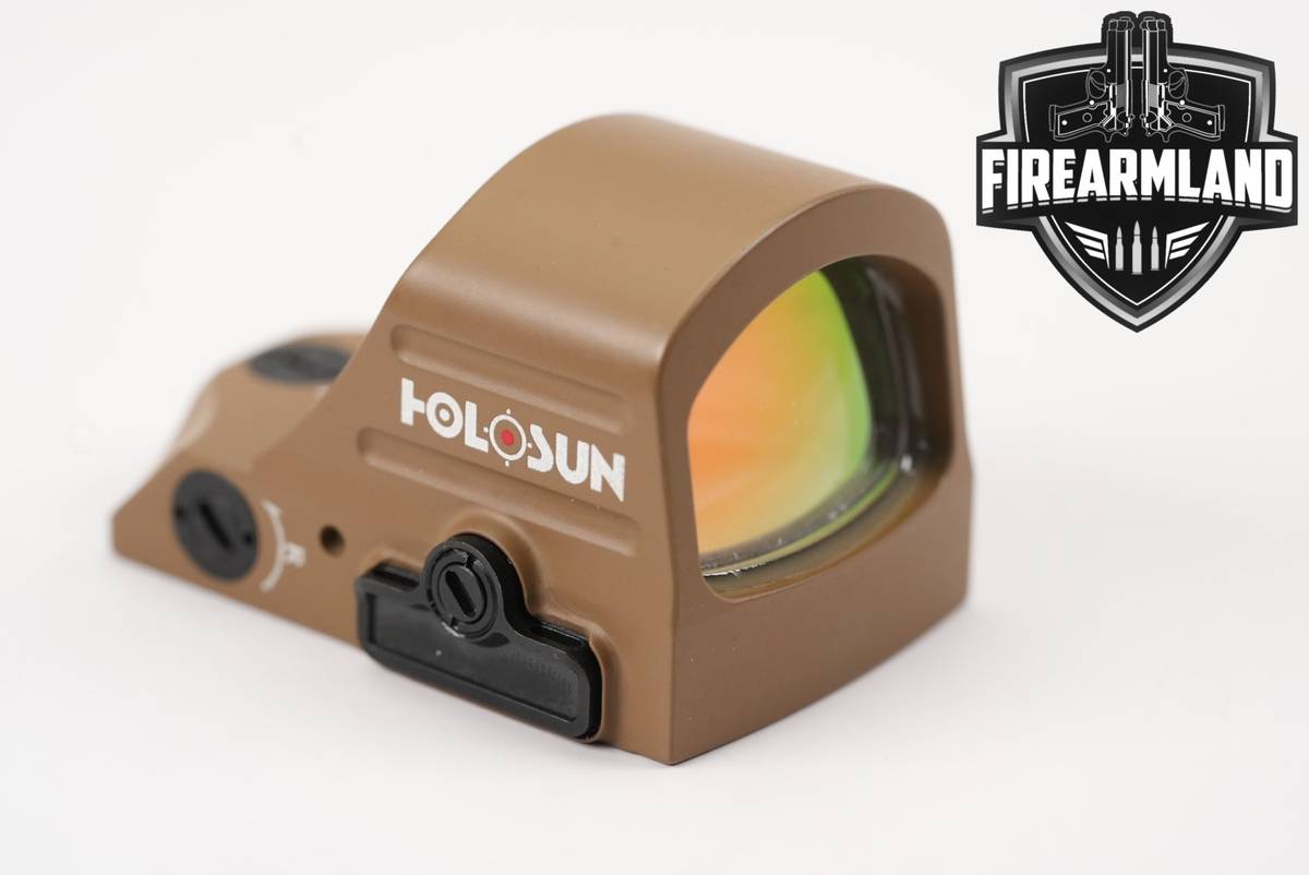 Holosun HS407A3-X2-BRN 3 MOA Red Dot Sight HS-407A3