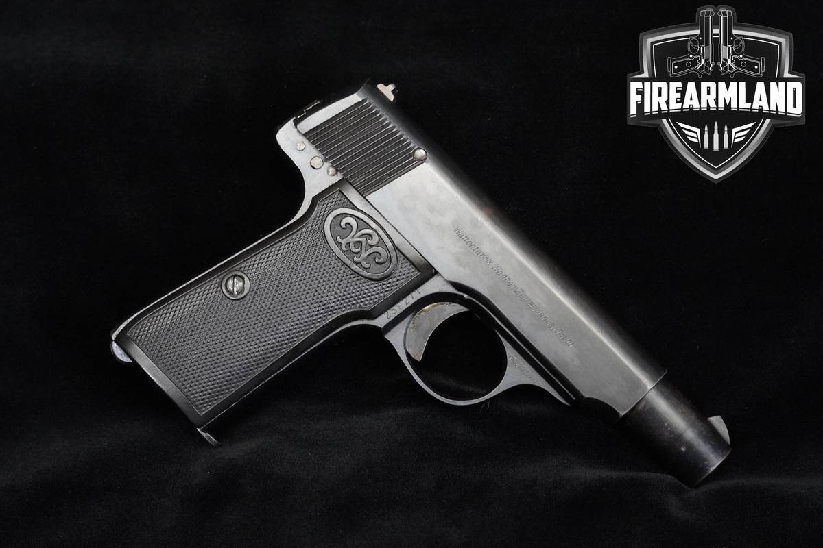 Walther Model 4 Type 1 32 Auto (765 Browning) Blued Walther 4 Model-IV WW1
