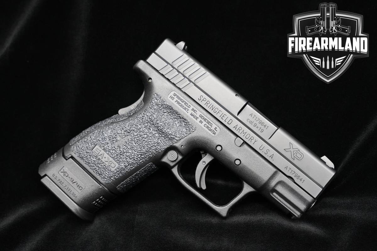Springfield Armory XD9 Sub-Compact 9mm 3" Springfield XD9 2MAGS & ORIG CASE