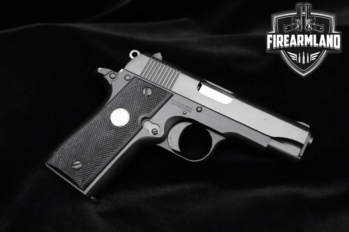 1992 Colt Government Pocketlite 380 ACP 3.25" Blued Pistol SAO