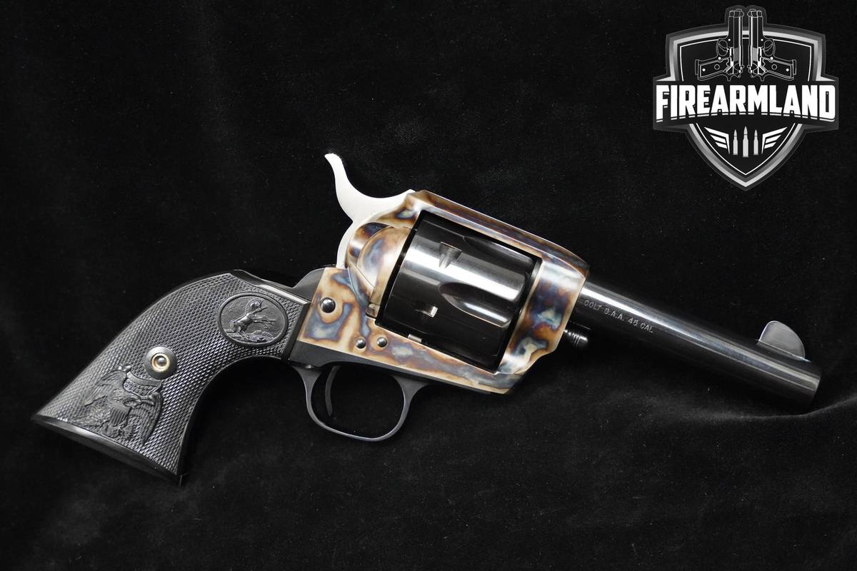 2009 Colt Model 1873 Single Action Army Storekeeper's 45-Colt 4" SAA M1873