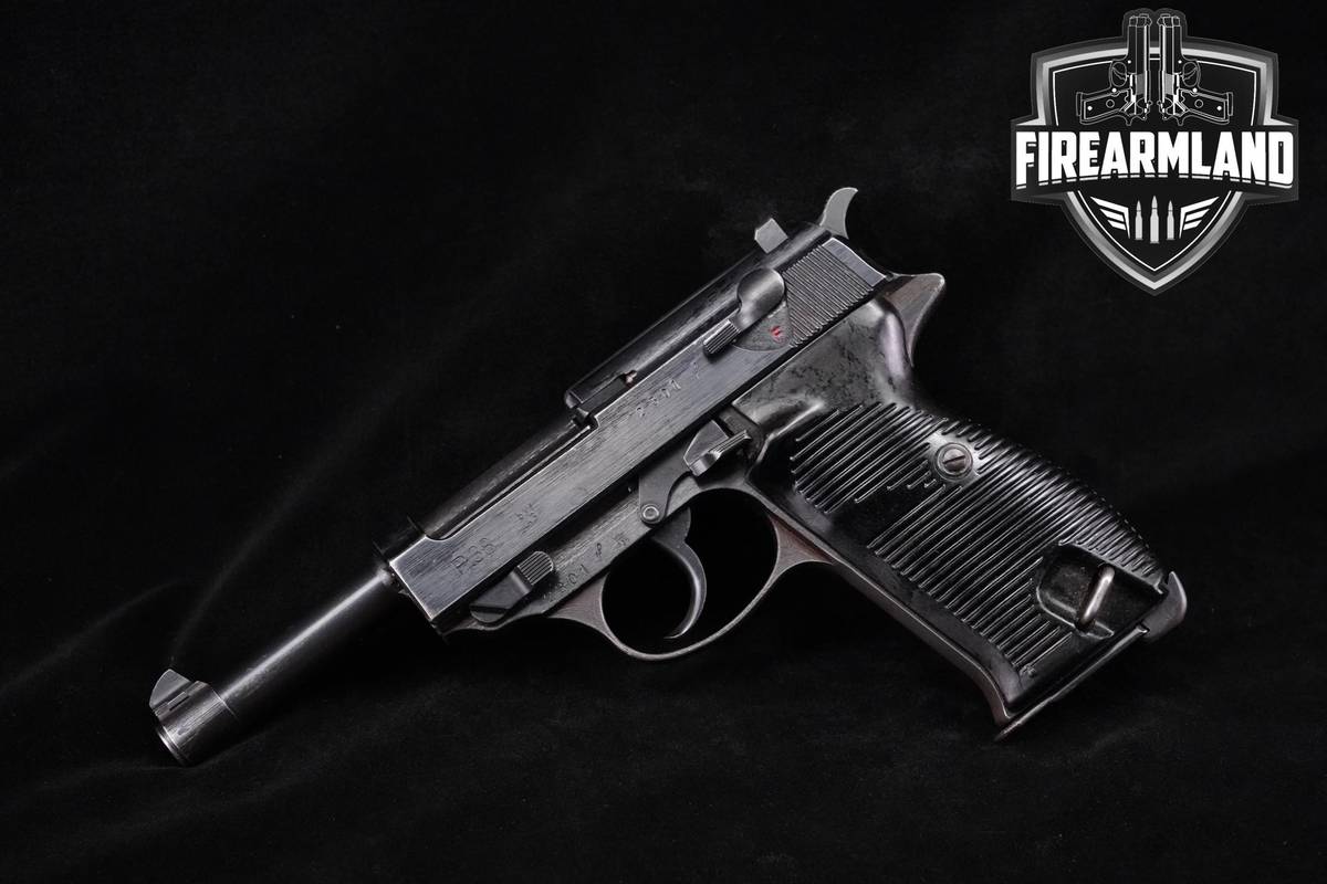 1943 WWII GERMAN Mauser P.38 Byf 43 9mm 4.9" Blued P38 P 38 DA/SA