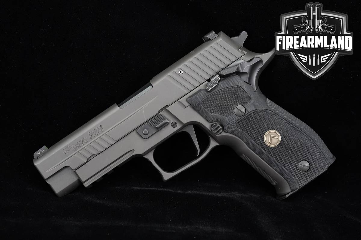 Sig Sauer P226 Legion P-226 SAO 9mm 4.4" +3 MAGS & ORIG CASE