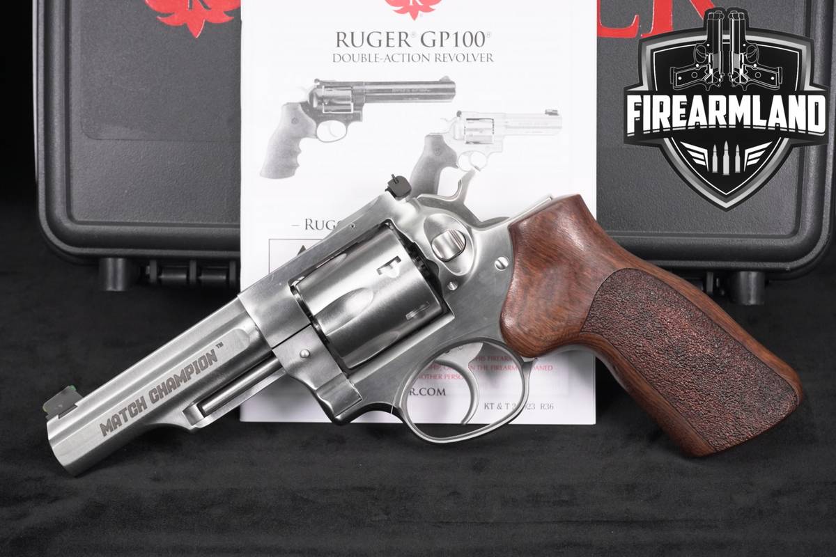 Ruger GP100 MATCH CHAMPION 357 Magnum GP 100 +ORIG CASE