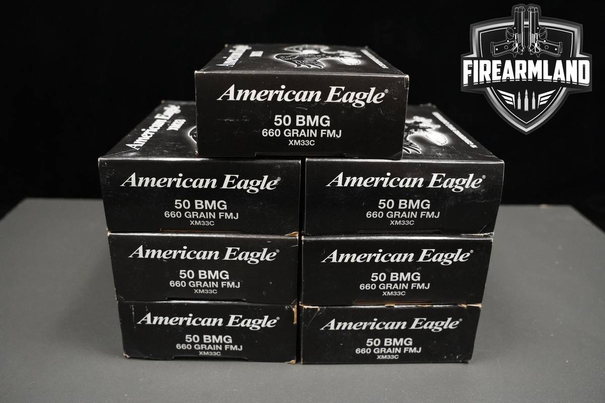 50 BMG Ammo 50-BMG Ammunition 70 ROUNDS