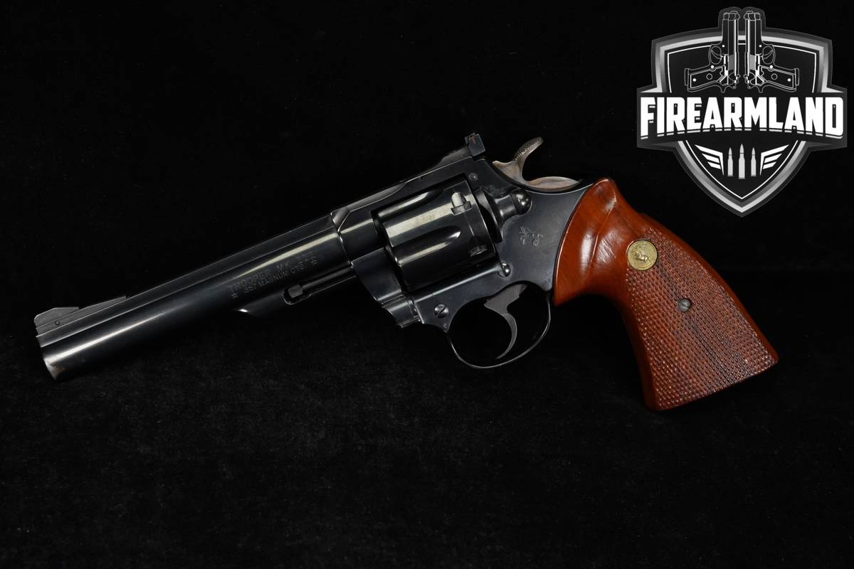 DESIRED 1977 Colt Trooper MK III MARK 3 357 Magnum 6" Blued DA/SA