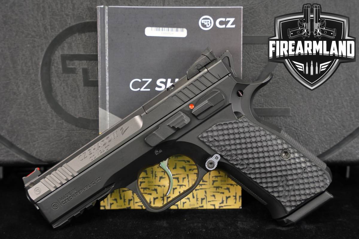 CZ Shadow 2 Compact Optics Ready 9mm 4" Shadow2 +ORIG CASE