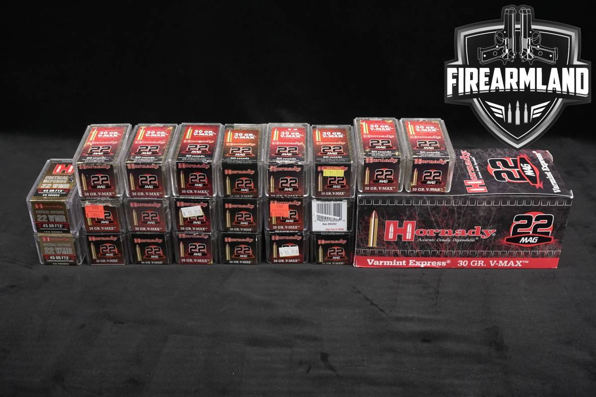 1600 RDS! 22 Magnum Ammo Mag Ammunition