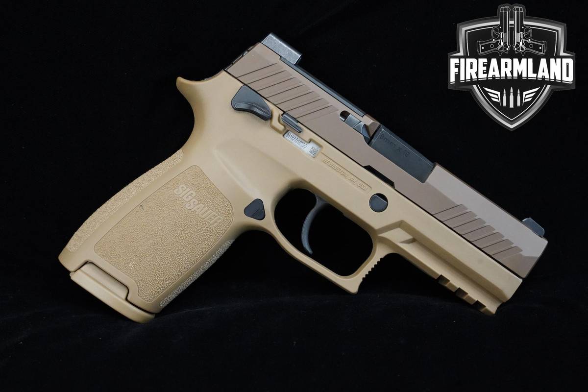 Sig Sauer P320 M18 Compact 9mm 3.9" Coyote nPVD Sig-Sauer P-320 Sig M-18