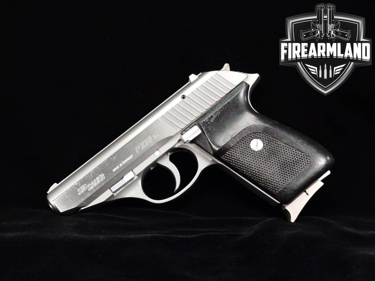 GERMAN MADE Sig Sauer P230 SL 380 ACP 3.6" Stainless +2 MAGS & ORIG CASE