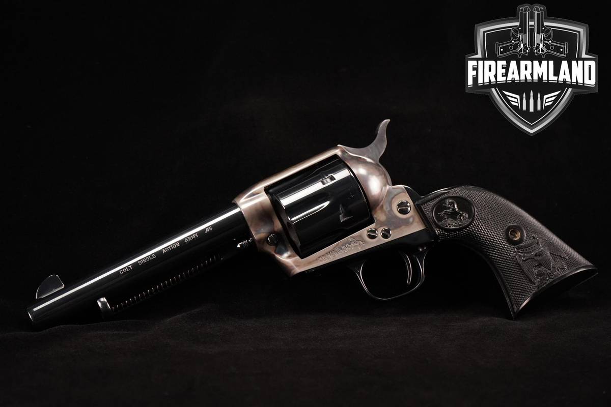 1988 Colt Custom Shop Single Action Army 3rd Gen 45-LC 5.5" SAA +ORIG BOX