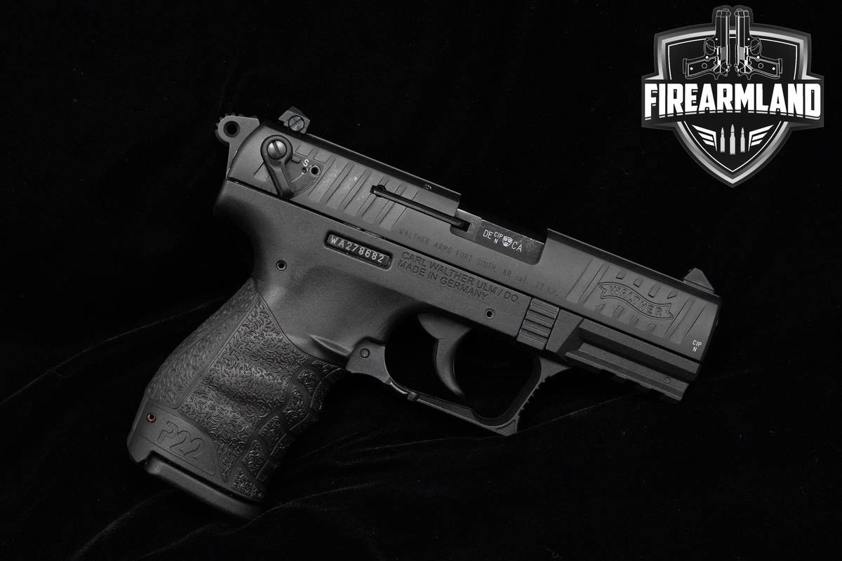 CA COMPLIANT Walther P22CA 22LR 3.42" Walther P22-CA +2 MAGS