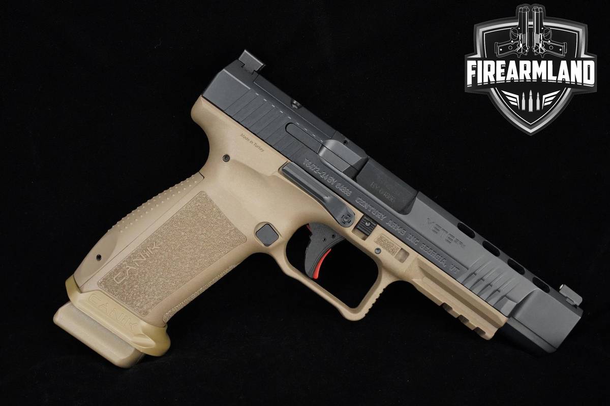 Canik METE SFx 9mm 5.2" Two-Tone Canik DUTY +2 MAGS & ORIG CASE