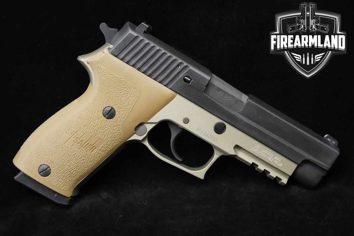 Sig Sauer P220 Combat 45 ACP 4.4" Two-Tone Sig-Sauer P220 P-220 +ORIG CASE