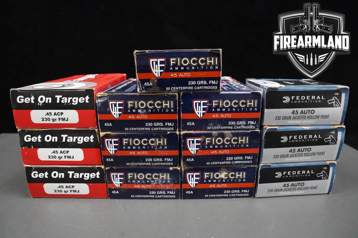 45 ACP Ammo 45-ACP Ammunition 560 ROUNDS