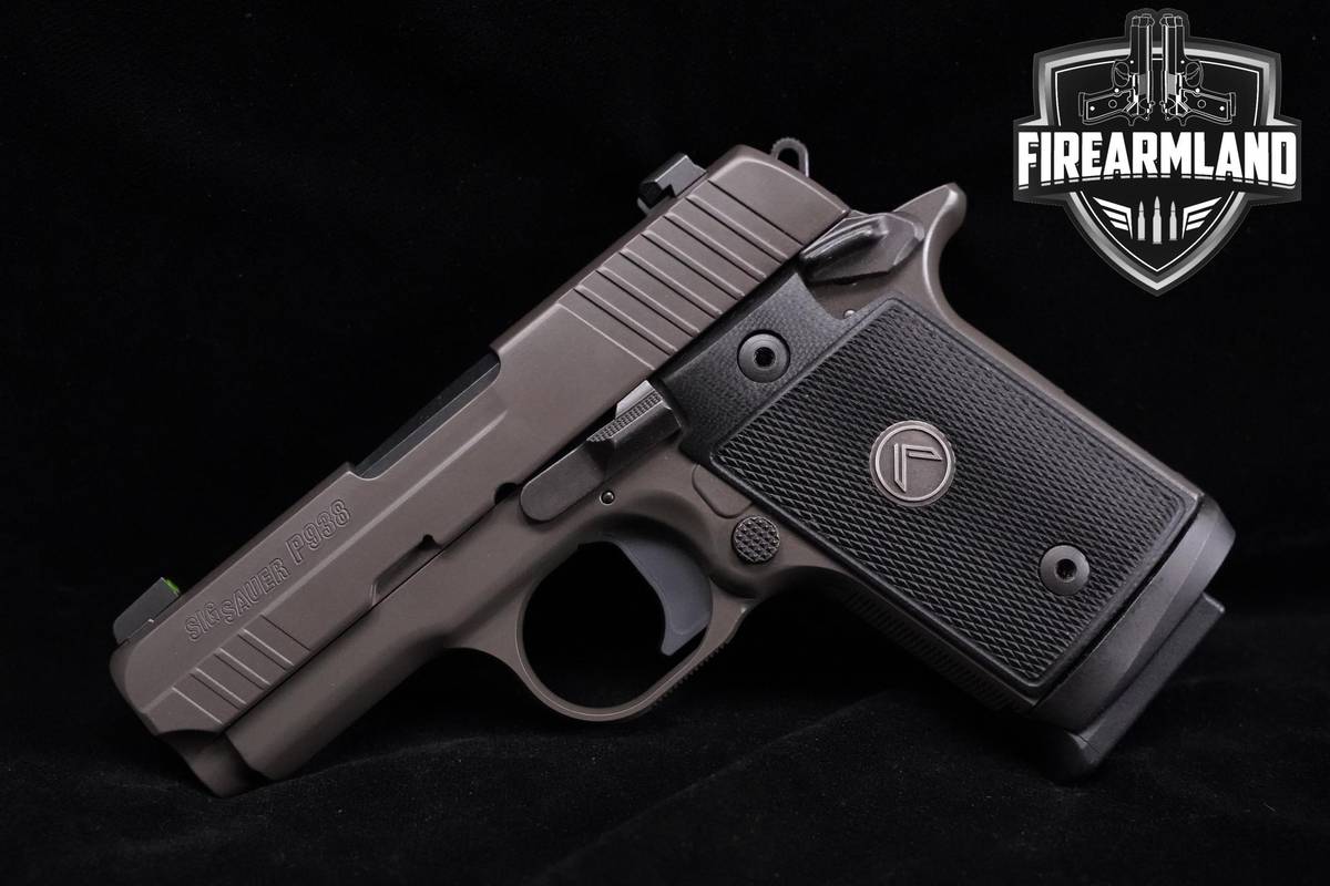 Sig Sauer P938 Legion 9mm 1911 3" Sig Legion Gray P 938 3MAGS & ORIG CASE