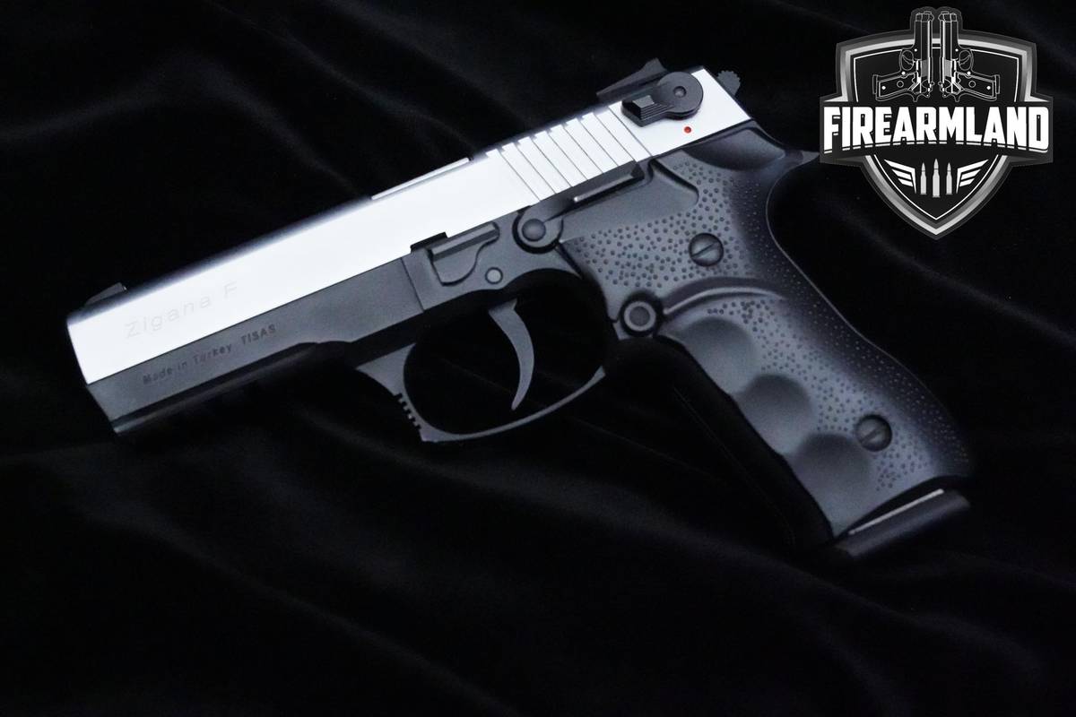 Tisas USA Zigana F 9mm 4.6" Two-Tone SDS Imports Zigana +2 MAGS & ORIG CASE