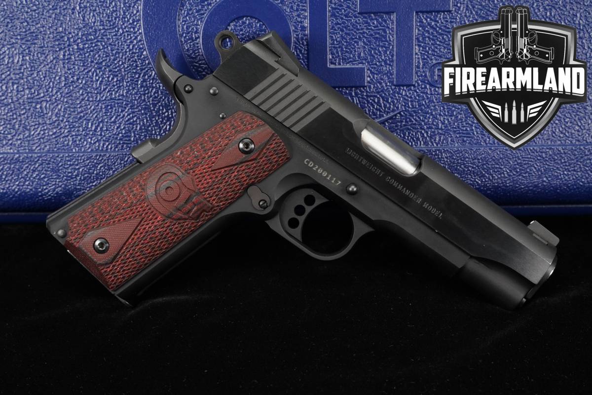 Colt Lightweight Commander 45 ACP 1911 4.25" +ORIG CASE