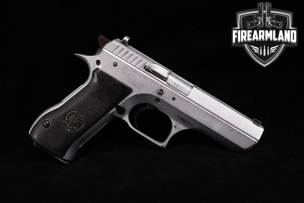 IMI Jericho 941F 9mm 4.5" Silver IMI Jericho Model 941-F