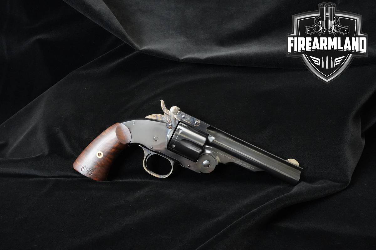1997 A Uberti 1875 Schofield Wells Fargo 45 Colt 5" 1875-Schofield ORIG BOX
