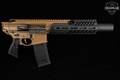Sig Sauer MCX Rattler Canebrake .300 AAC Blackout (7.62x35mm) Two-Tone Coyote Tan & Black in Very Good Condition Image 3