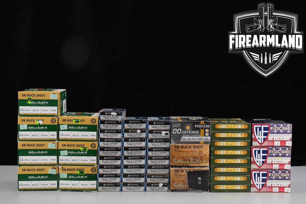 530 RDS! 12 Gauge Buckshot Ammo 12Ga