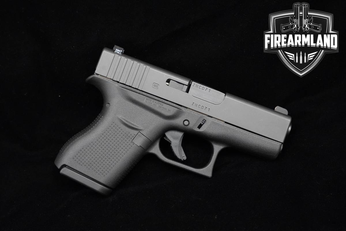 Glock 43 9mm Glock G43 Slimline +2 MAGS & ORIG CASE