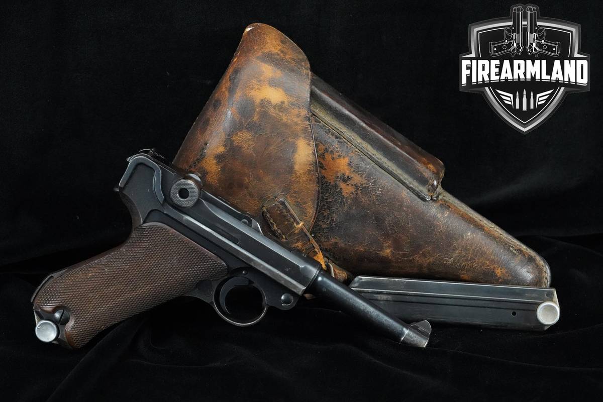 MATCHING WAR TROPHY! 1938 S/42 Mauser P.08 Luger 9mm 4" Mauser-P.08 Luger