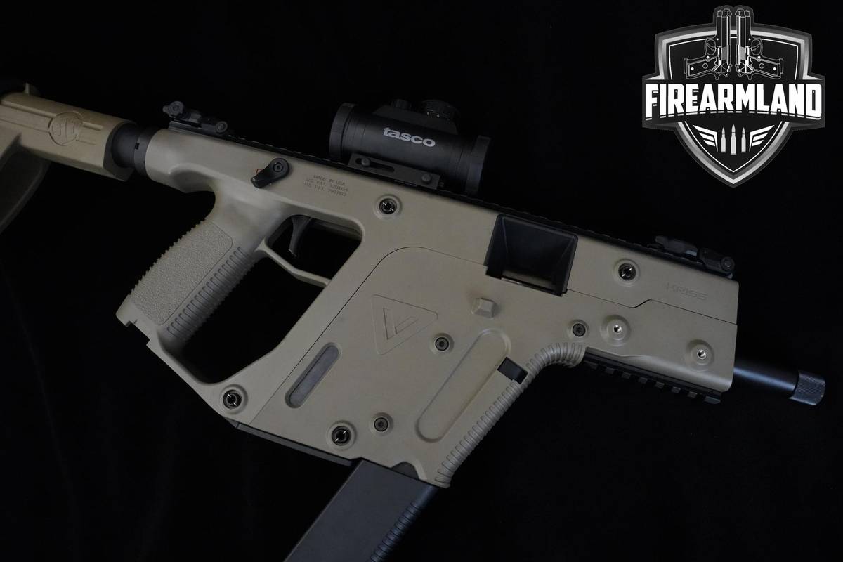 KRISS Vector 22 SDP 22LR 6" FDE KRISS +2 MAGS & OPTIC