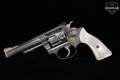 Smith & Wesson (S&W) Model 63 K-22 Masterpiece Stainless Engraved .22 LR Stainless Steel in Very Good Condition Image 3