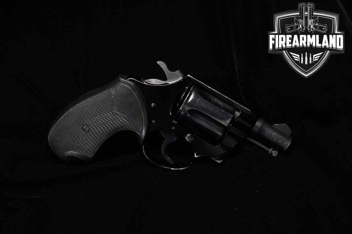 VINTAGE 1968 Colt Agent 38 Special 2" Black Anodized Colt DA/SA