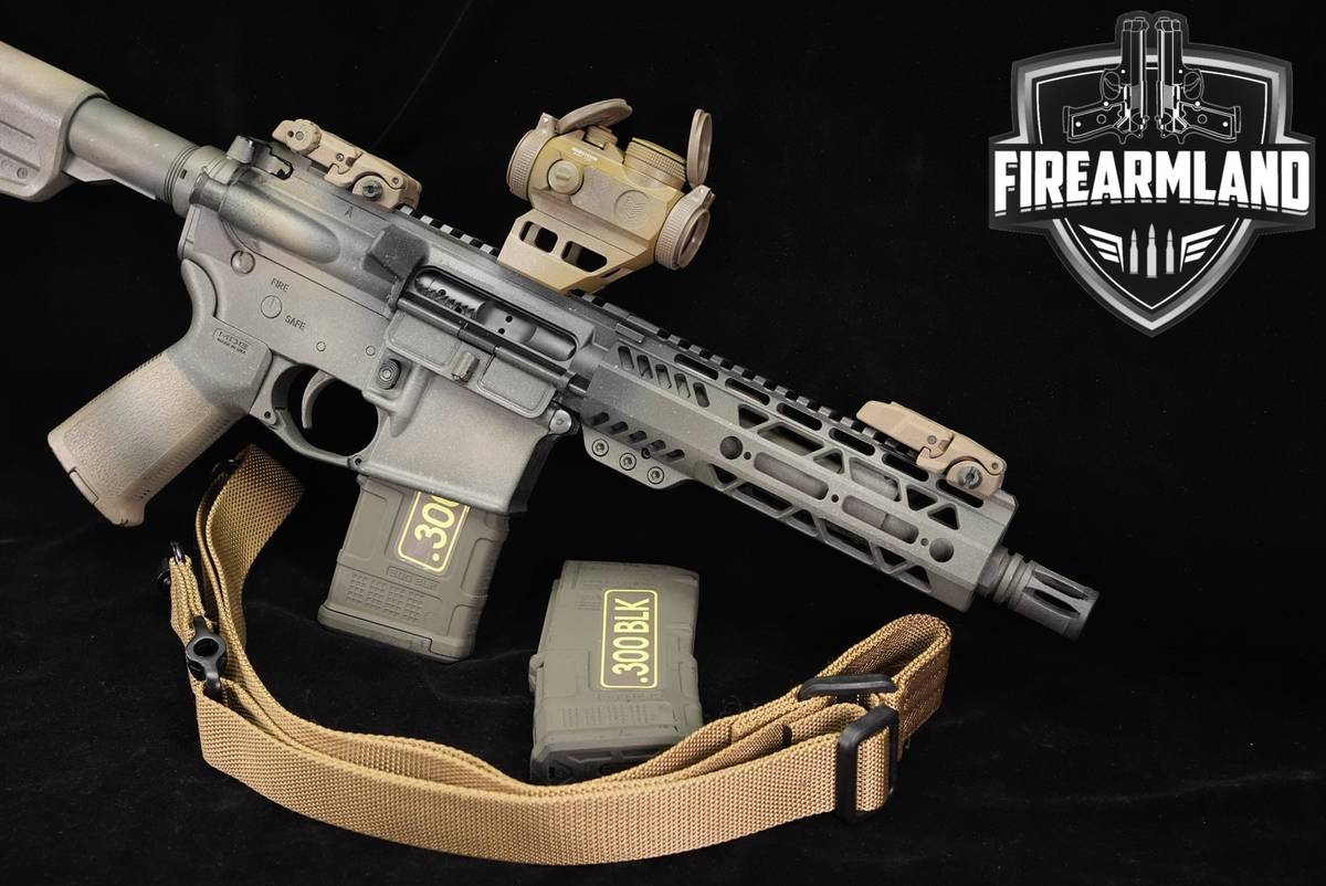 Palmetto State Armory PSA PA-15 300 Blackout AR15 AR PA15 +MONSTRUM OPTICS