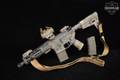 Palmetto State Armory (PSA) PA-15 .300 AAC Blackout (7.62x35mm) Two-Tone Gray & Tan in Very Good Condition Image 2
