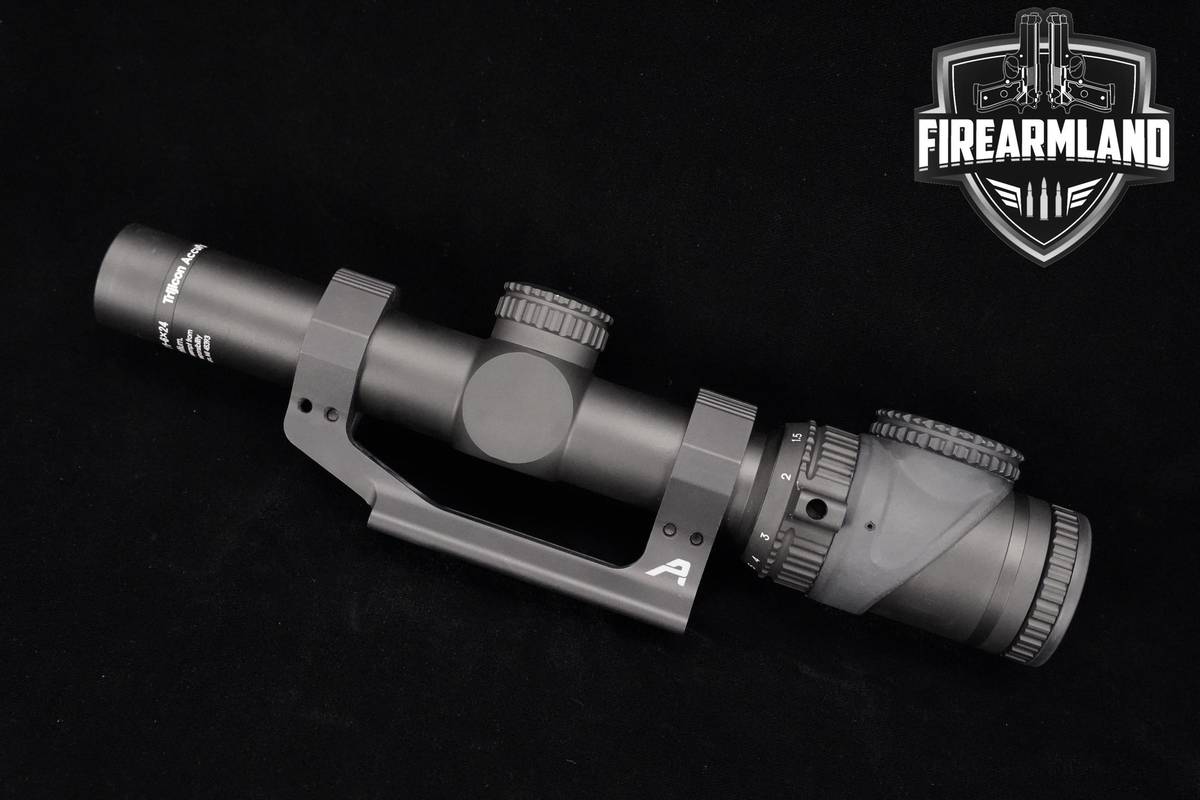 Trijicon AccuPoint 1-6x24mm SFP Red Triangle Post Trijicon-AccuPoint +OPTIC