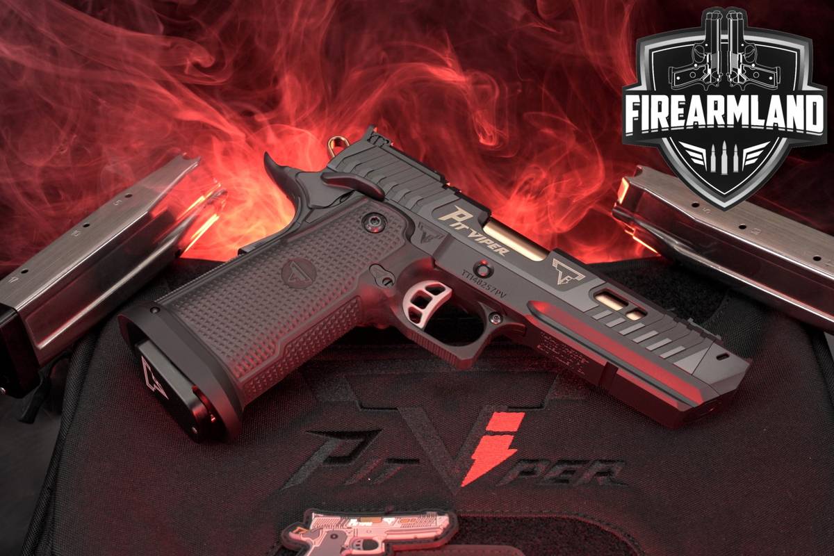 Taran Tactical TTI JW4 Pit Viper PV COMP 9mm 1911 2011 +3 MAGS & ORIG CASE