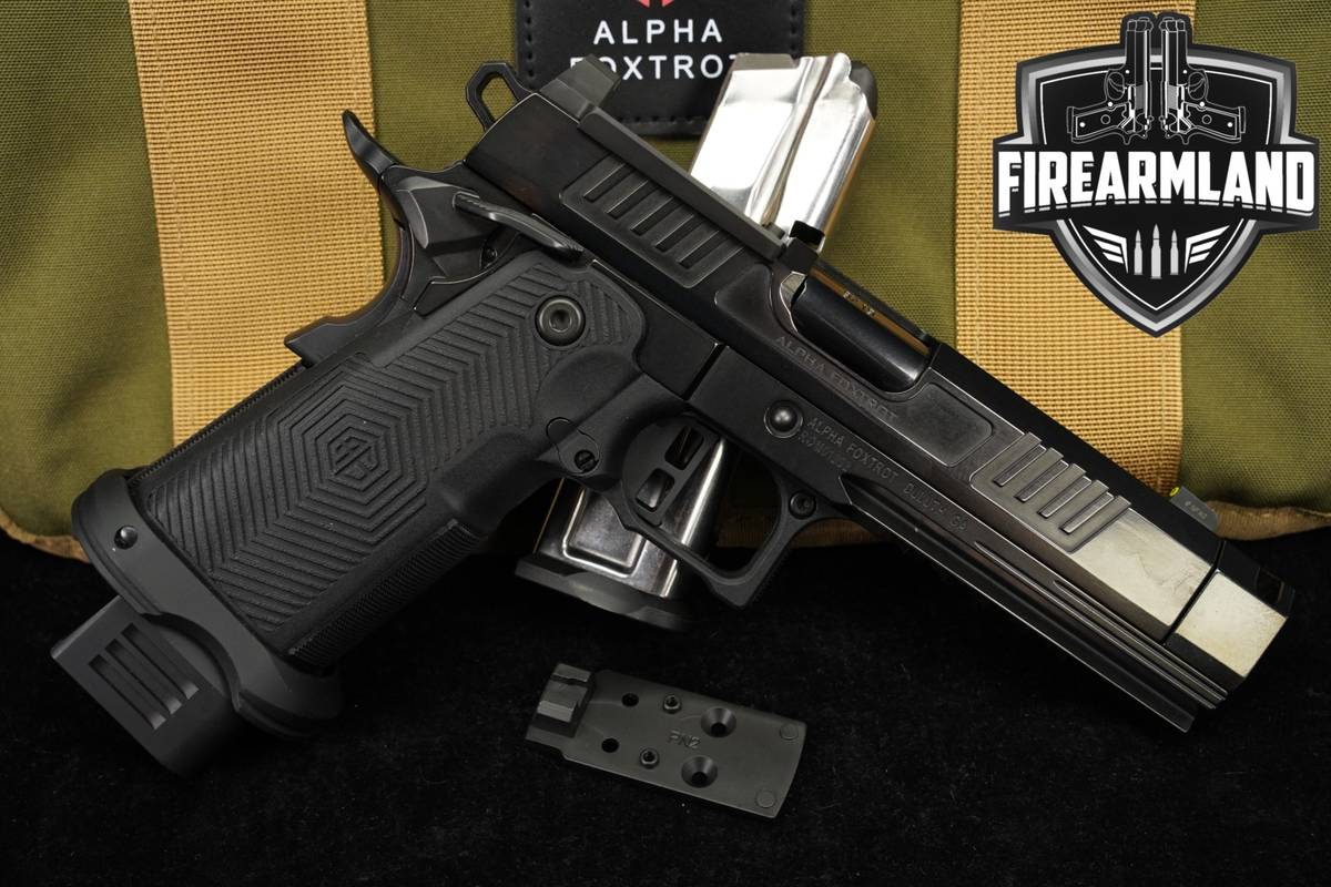 Alpha Foxtrot AF1911 Romulus 4.25 COMP 9mm AF-1911 2011 +2 MAGS & ORIG CASE