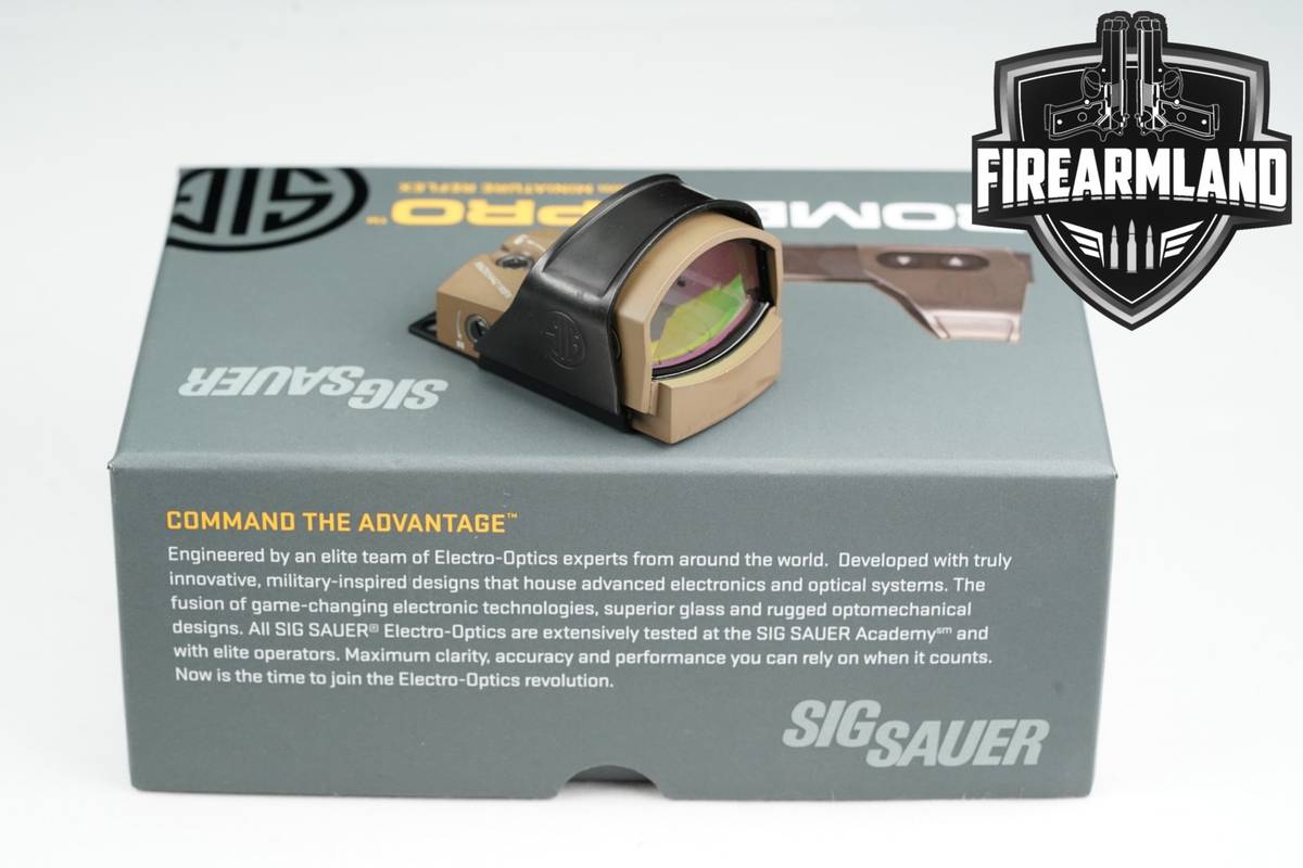 Sig Sauer Romeo1 Pro 1x30mm 6 MOA Red Dot Romeo 1