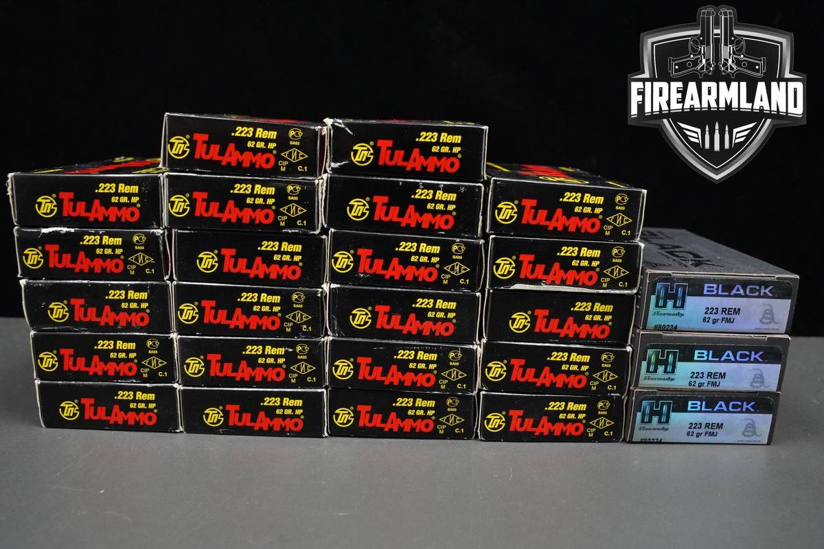 223 Rem Ammo 223-Rem Ammunition 500 ROUNDS