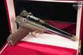 1921-1928 DWM Parabellum P.08 Alphabet Commercial, Stoeger 'LUGER' marked .30 Luger Polished Stainless in Excellent Condition Image 2