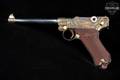 1921-1928 DWM Parabellum P.08 Alphabet Commercial, Stoeger 'LUGER' marked .30 Luger Polished Stainless in Excellent Condition Image 4