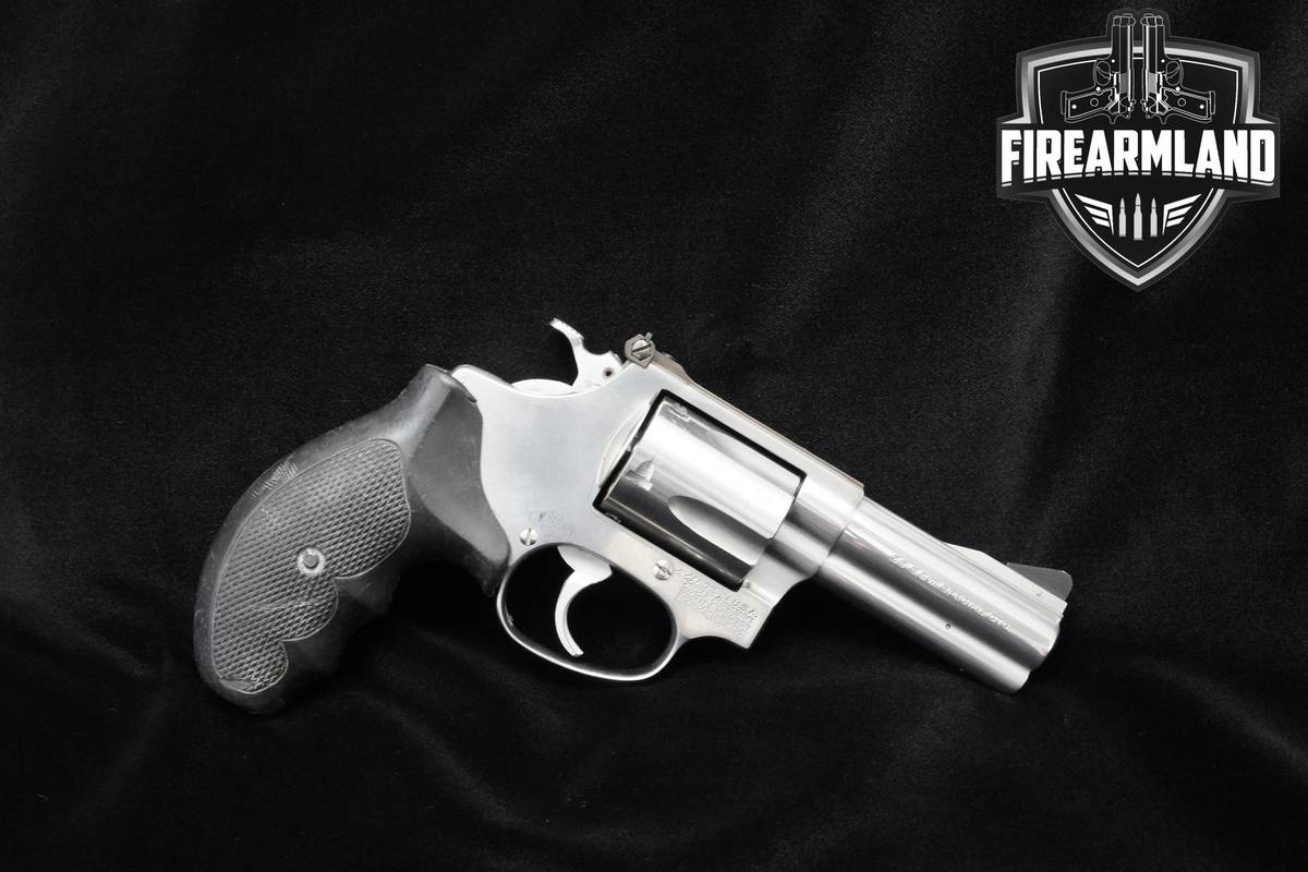 1992 Smith & Wesson (S&W) 60-4 38 Special 3" Stainless Steel S&W-60-4 DA/SA