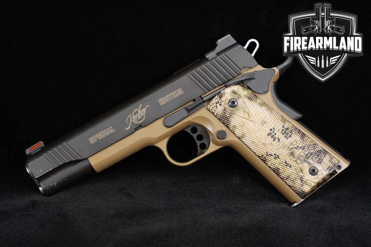 SPECIAL EDITION Kimber Hero Custom Boot Campaign 45 ACP 1911 5" +ORIG CASE