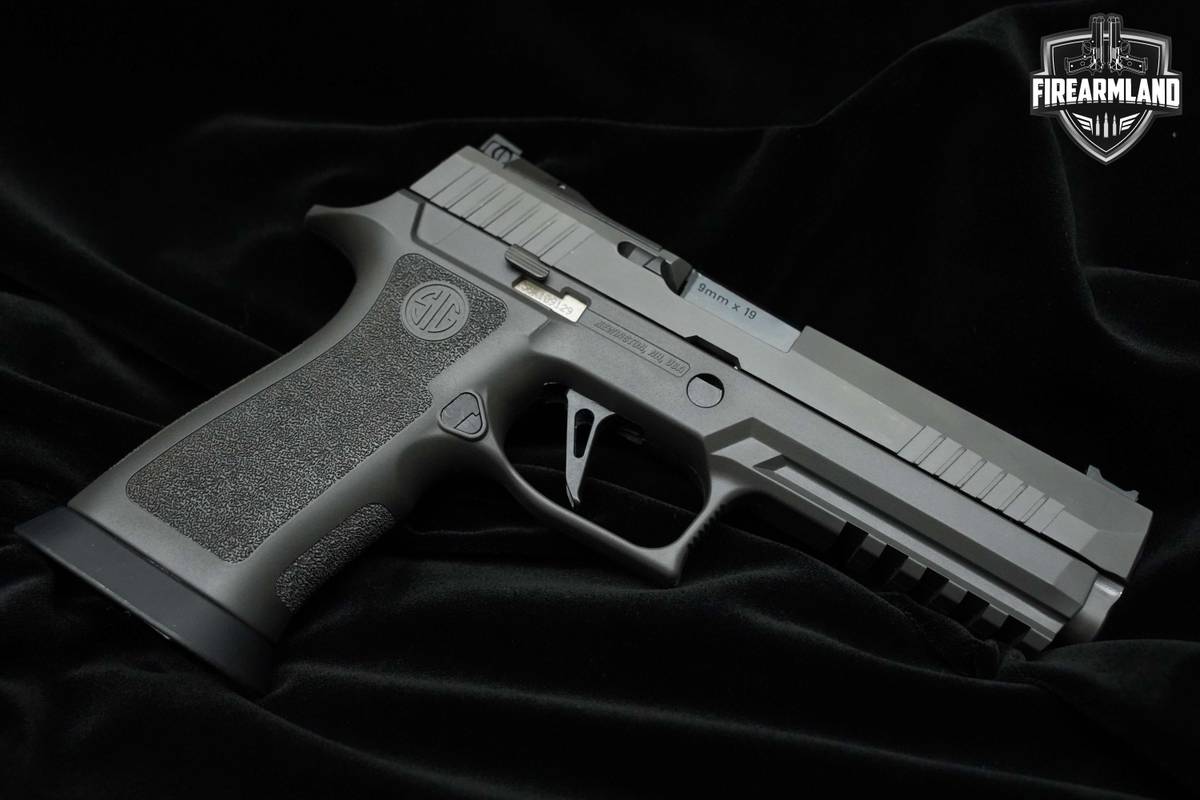 ORIG CASE Sig Sauer P320 X Five Legion 9mm Pistol Sig Black XFive P320 17+1